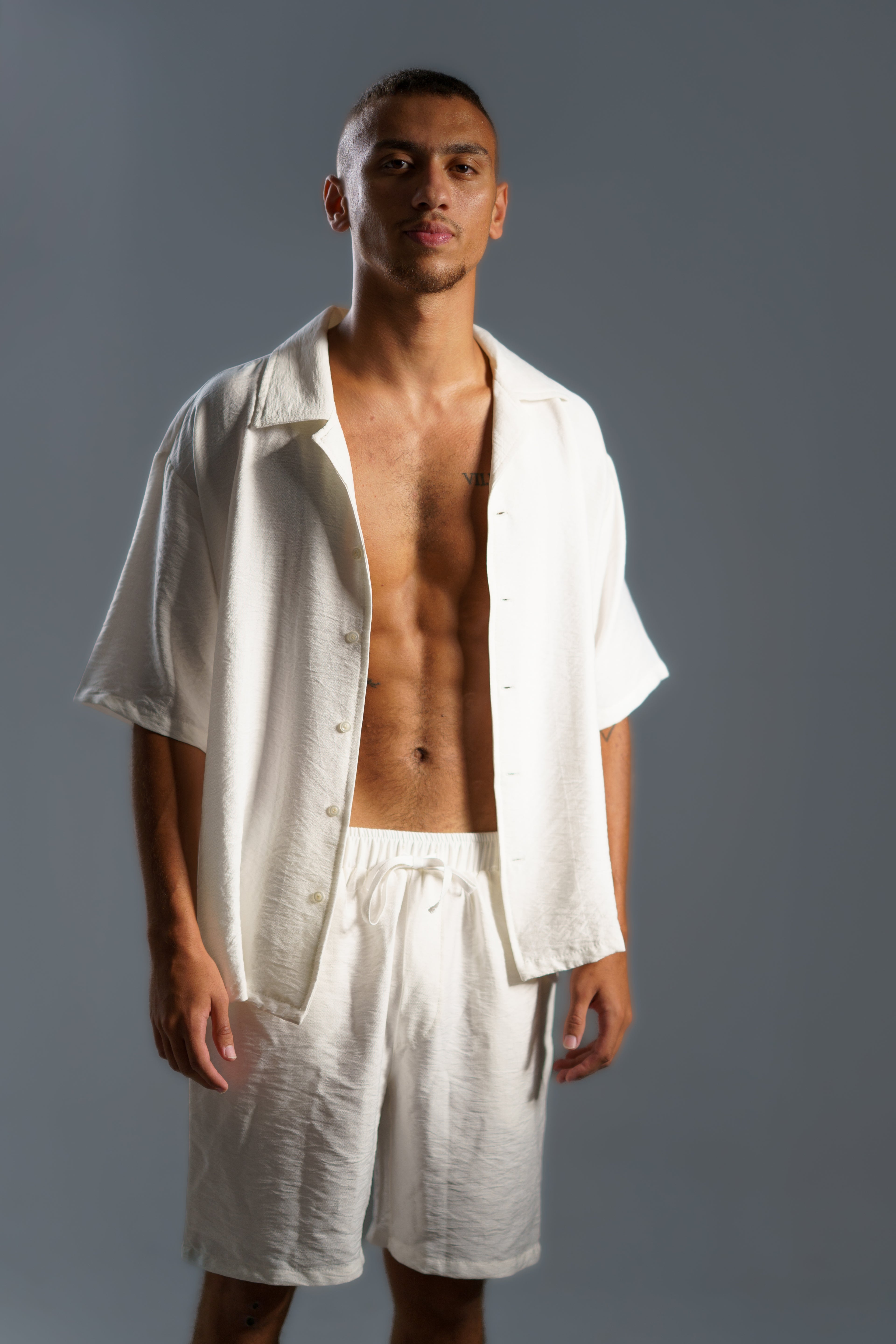 Off-White Linen Shirt