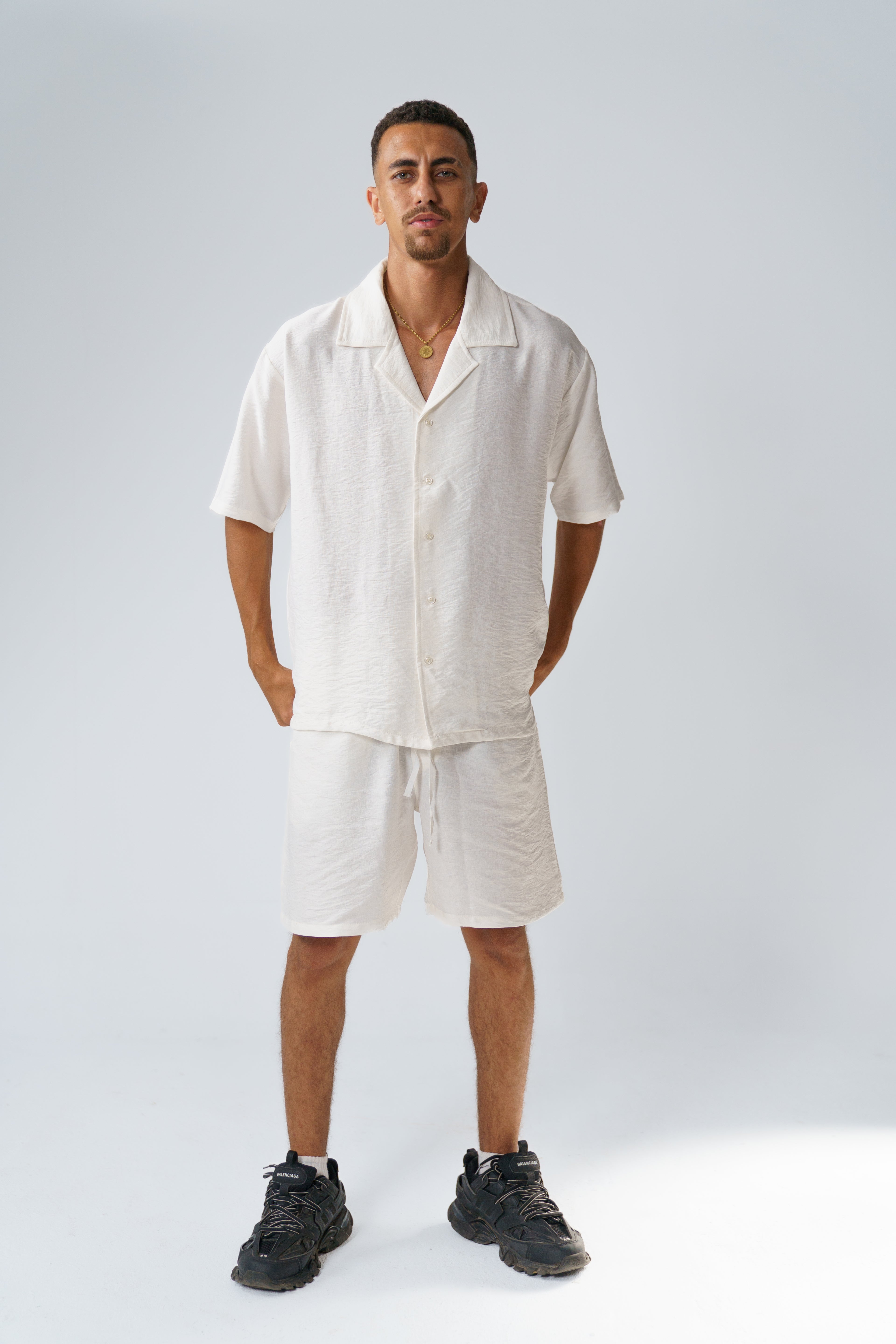 Off-White Linen Set