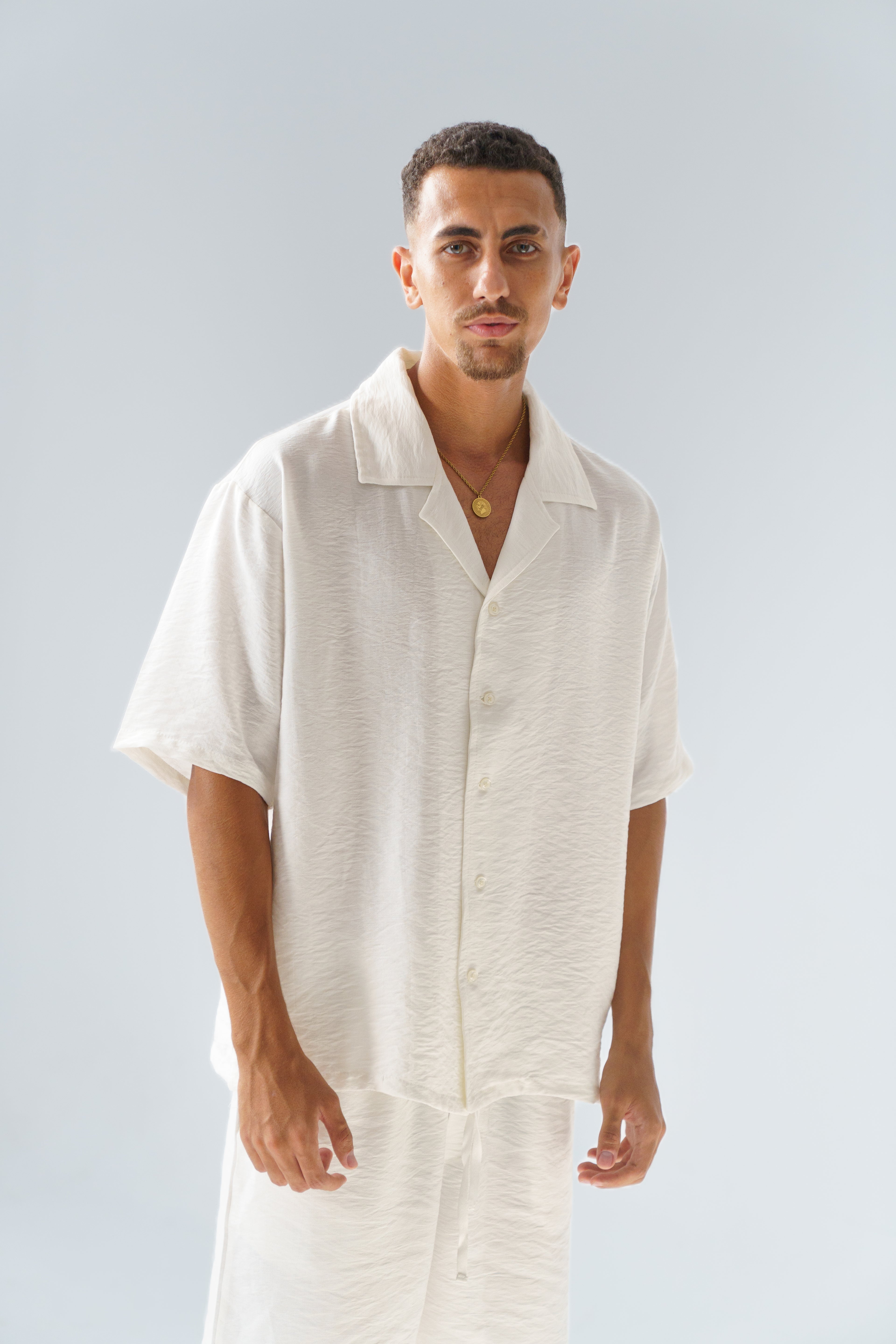 Off-White Linen Set