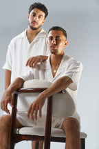Off-White Linen Set