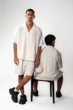 Off-White Linen Set